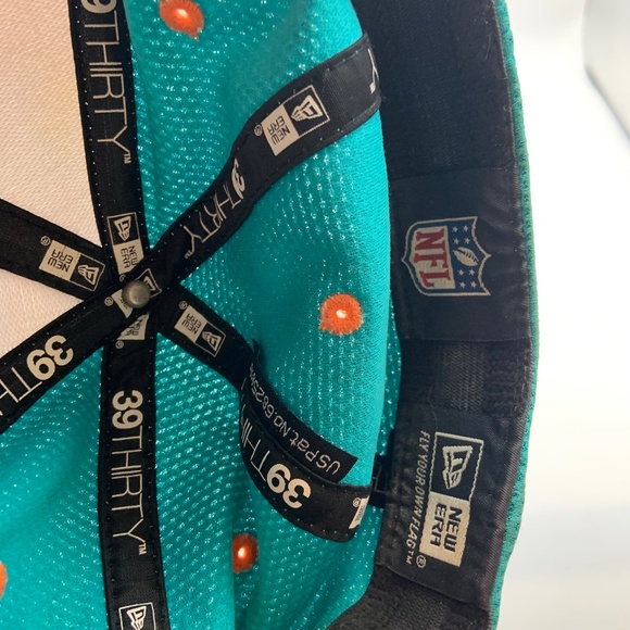 New Era 39Thirty Miami Dolphins Embroidered Logo NFL Hat Size Large-XLarge - Picture 14 of 15